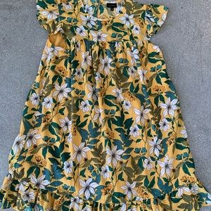 Boho summer floral dress